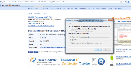 How To Open VCE Files | VCE Exam Simulator